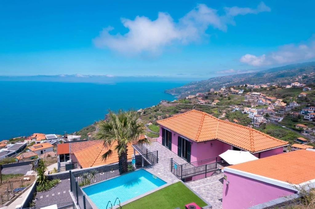 Villa Rosa With Private Pool By Hr Madeira ريبيرا برافا المظهر الخارجي الصورة